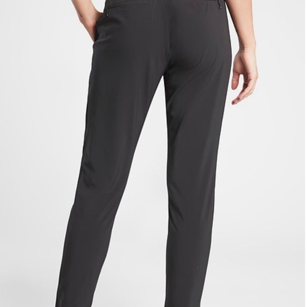 NWT Athleta Brooklyn Ankle Pant Size 8/T. Black - Picture 6 of 7